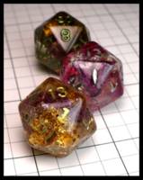 Dice : Dice - 20D - Homemade - Glitter Variety - JA Collection Apr 2024